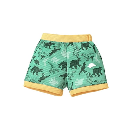 Sunisery Toddler Baby Boys Sports Shorts Casual Dinosaur Print Elastic Shorts Infant Summer Shorts Beachwear Green 1-2 Years
Sunisery Toddler Baby Boys Sports Shorts Casual Dinosaur Print Elastic Shorts Infant Summer Shorts Beachwear Green 1-2 Years