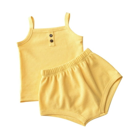 Toddler Baby Girls Climbing Clothes Camisole Suit Tank Top And Briefs Outfits 2Pc And Set Multi Color Optional For 0-6 Months
Toddler Baby Girls Climbing Clothes Camisole Suit Tank Top And Briefs Outfits 2Pc And Set Multi Color Optional For 0-6 Months