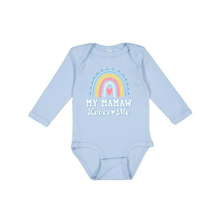 Inktastic My Mamaw Loves Me Girls Retro Rainbow Gift Baby Girl Long Sleeve Bodysuit
Inktastic My Mamaw Loves Me Girls Retro Rainbow Gift Baby Girl Long Sleeve Bodysuit