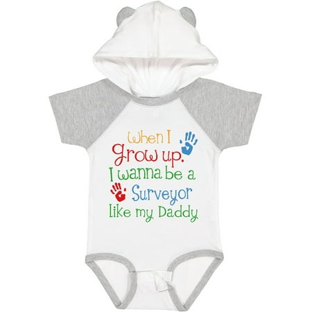 Inktastic Surveyor Like Daddy Gift Baby Boy or Baby Girl Bodysuit