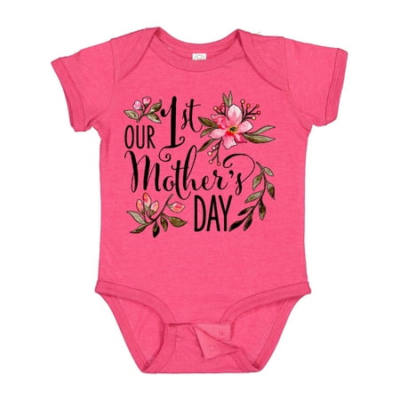 Inktastic Our First Mother s Day- Pink Flowers Gift Baby Boy or Baby Girl Bodysuit
Inktastic Our First Mother s Day- Pink Flowers Gift Baby Boy or Baby Girl Bodysuit