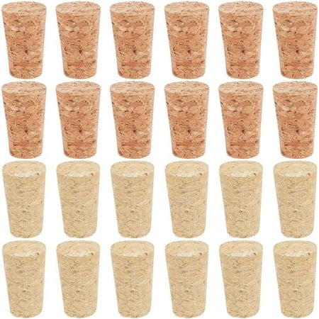 40Pcs 0.7 to 0.9 Inch Diameter Wooden Wine Bottle Stoppers Tapered Cork Plugs Cork Beverage Bottle Stoppers Natural Soft Wood Replacement Lids for Wine Beer Bottle (Burlywood and Wheat)
40Pcs 0.7 to 0.9 Inch Diameter Wooden Wine Bottle Stoppers Tapered Cork Plugs Cork Beverage Bottle Stoppers Natural Soft Wood Replacement Lids for Wine Beer Bottle (Burlywood and Wheat)