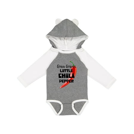 Inktastic Gran Gran s Little Chili Pepper Gift Baby Boy or Baby Girl Long Sleeve Bodysuit
Inktastic Gran Gran s Little Chili Pepper Gift Baby Boy or Baby Girl Long Sleeve Bodysuit
