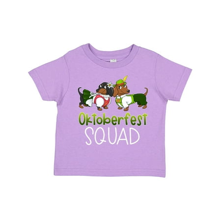 Inktastic Oktoberfest Squad- Cute Dachshunds in German Costumes Gift Toddler Boy or Toddler Girl T-Shirt
Inktastic Oktoberfest Squad- Cute Dachshunds in German Costumes Gift Toddler Boy or Toddler Girl T-Shirt