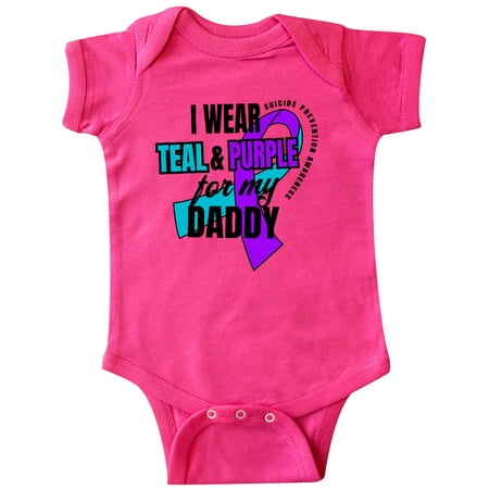 Inktastic Suicide Prevention I Wear Teal and Purple for My Daddy Gift Baby Boy or Baby Girl Bodysuit
Inktastic Suicide Prevention I Wear Teal and Purple for My Daddy Gift Baby Boy or Baby Girl Bodysuit