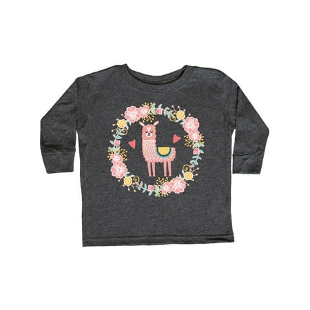 Inktastic Llama Rose Flower Wreath Gift Toddler Toddler Girl Long Sleeve T-Shirt
Inktastic Llama Rose Flower Wreath Gift Toddler Toddler Girl Long Sleeve T-Shirt