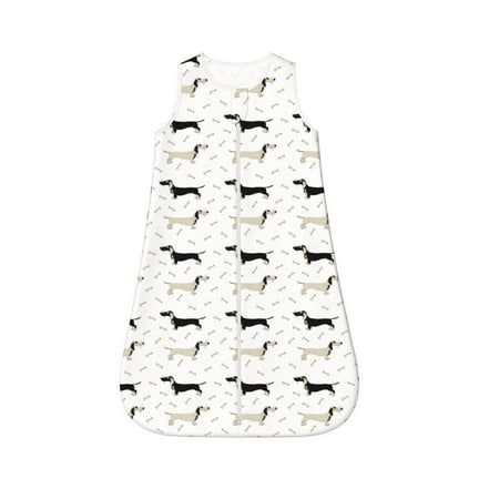 Fotbe Dachshund Dog Pattern Sleep Sack - Baby Wearable Blanket with Zipper Extra Soft Cotton Sleeveless Sleeping Bag for Infants-Large
Fotbe Dachshund Dog Pattern Sleep Sack - Baby Wearable Blanket with Zipper Extra Soft Cotton Sleeveless Sleeping Bag for Infants-Large