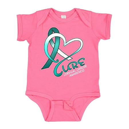 Inktastic Cure- Cervical Cancer Awareness Teal and White Ribbon Gift Baby Boy or Baby Girl Bodysuit
Inktastic Cure- Cervical Cancer Awareness Teal and White Ribbon Gift Baby Boy or Baby Girl Bodysuit