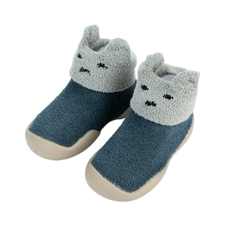 BueatyH 1Pair Autumn Winter Infant Socks Rubber Non-slip Thickened Baby Floor Shoes
BueatyH 1Pair Autumn Winter Infant Socks Rubber Non-slip Thickened Baby Floor Shoes