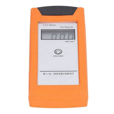Portable UVA Meter Silica Gel Material 0‑1999 μW/cm² 3.5-Bit LCD UVA Solar Lamp Tester for Reptile
Portable UVA Meter Silica Gel Material 0‑1999 μW/cm² 3.5-Bit LCD UVA Solar Lamp Tester for Reptile
