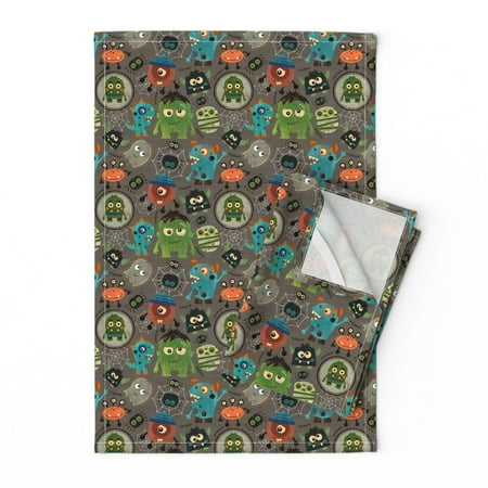 Printed Tea Towel Linen Cotton Canvas - Little Monsters Vintage Halloween Cute Bats Spooky Kid Party Decor Print Decorative Kitchen Towel by Spoonflower
Printed Tea Towel Linen Cotton Canvas - Little Monsters Vintage Halloween Cute Bats Spooky Kid Party Decor Print Decorative Kitchen Towel by Spoonflower