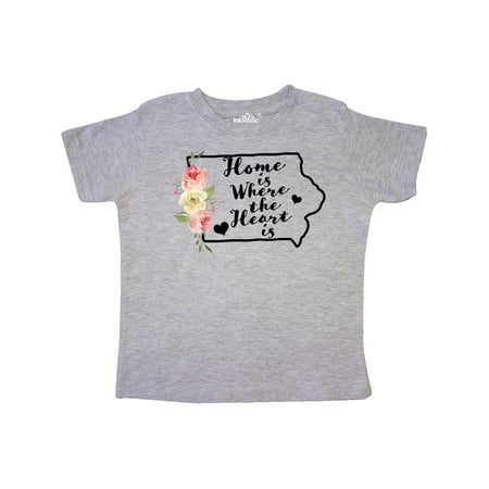 Inktastic Iowa Home is Where the Heart is with Watercolor Floral Gift Toddler Boy or Toddler Girl T-Shirt
Inktastic Iowa Home is Where the Heart is with Watercolor Floral Gift Toddler Boy or Toddler Girl T-Shirt