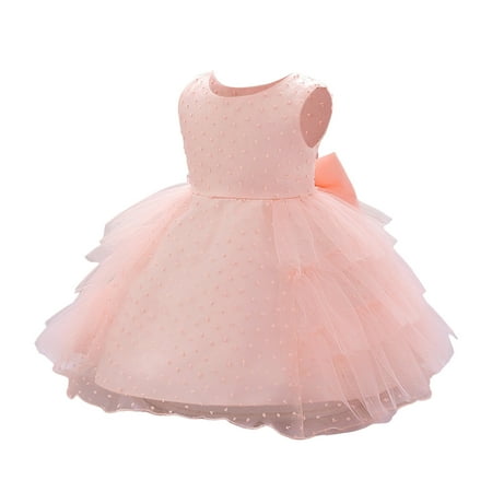 Girls Dress Sleeveless Bowknot Mesh Fashion Festival Christening Summer Dress 12-18 Months
Girls Dress Sleeveless Bowknot Mesh Fashion Festival Christening Summer Dress 12-18 Months