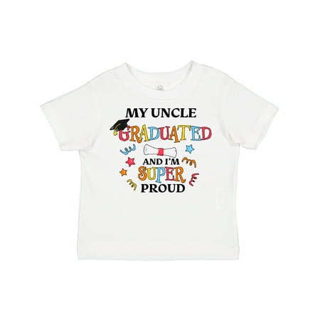 Inktastic My Uncle Graduated and I m Super Proud Gift Toddler Boy or Toddler Girl T-Shirt
Inktastic My Uncle Graduated and I m Super Proud Gift Toddler Boy or Toddler Girl T-Shirt