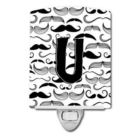 Caroline s Treasures CJ2009-UCNL Letter U Moustache Initial Ceramic Night Light 6x4x3 multicolor
Caroline s Treasures CJ2009-UCNL Letter U Moustache Initial Ceramic Night Light 6x4x3 multicolor