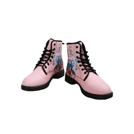Tenmix Ladies Fashion Bootie Block Ankle Boots Low Calf Work Boot Floral Winter Shoes Party Anti-Slip Slip Resistant Short Booties Pink 5
Tenmix Ladies Fashion Bootie Block Ankle Boots Low Calf Work Boot Floral Winter Shoes Party Anti-Slip Slip Resistant Short Booties Pink 5