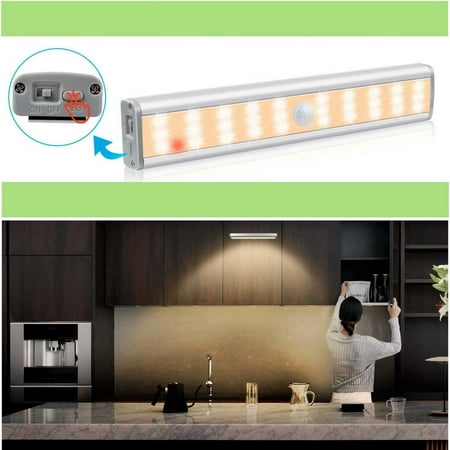 WMYBD Clearence New Intelligent 30LED Infrared Body Induction Lamp Rechargeable Bedroom Living Room Cabinet Lamp Night Light(Cold White Or Warm White) Gifts
WMYBD Clearence New Intelligent 30LED Infrared Body Induction Lamp Rechargeable Bedroom Living Room Cabinet Lamp Night Light(Cold White Or Warm White) Gifts