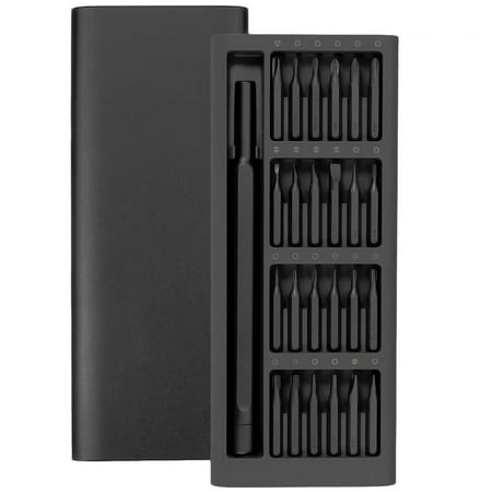 24 in 1 Screwdriver Kit Precision Magnetic Bits DIY Detachable Screw Driver Set Repair Tools
24 in 1 Screwdriver Kit Precision Magnetic Bits DIY Detachable Screw Driver Set Repair Tools