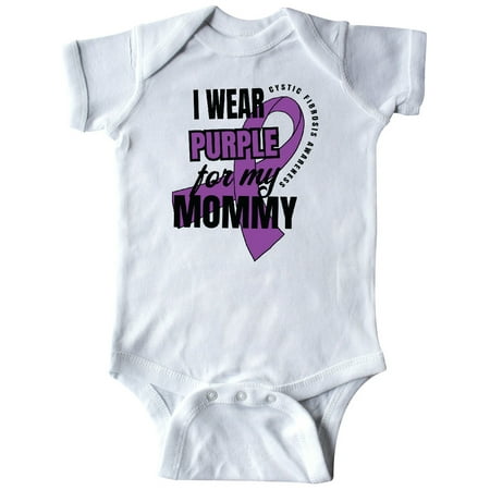 Inktastic I Wear Purple For My Mommy Cystic Fibrosis Awareness Gift Baby Boy or Baby Girl Bodysuit
Inktastic I Wear Purple For My Mommy Cystic Fibrosis Awareness Gift Baby Boy or Baby Girl Bodysuit