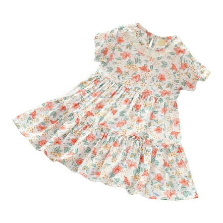 Efsteb Fashion Girls Dresses Kids Toddler Baby Girl Clothes Cute Causal Short Sleeve Dresses Flower Print Summer Dress Crewneck Sundress Pink (9-10 Years)
Efsteb Fashion Girls Dresses Kids Toddler Baby Girl Clothes Cute Causal Short Sleeve Dresses Flower Print Summer Dress Crewneck Sundress Pink (9-10 Years)