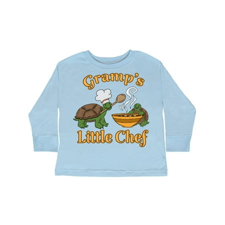 Inktastic Gramp s Little Chef with Cute Turtles Gift Toddler Boy or Toddler Girl Long Sleeve T-Shirt
Inktastic Gramp s Little Chef with Cute Turtles Gift Toddler Boy or Toddler Girl Long Sleeve T-Shirt
