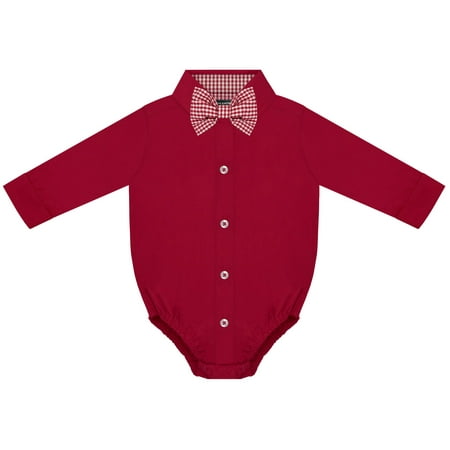 Creative Knitwear Infant Long Sleeve Button Down Dress Shirt- Sizes: 0/3m - 6/9m
Creative Knitwear Infant Long Sleeve Button Down Dress Shirt- Sizes: 0/3m - 6/9m