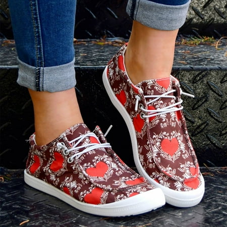 Women Shoes Casual Valentine Day Love Printing Sports Shoes Canvas Fashion Casual Shoes
Women Shoes Casual Valentine Day Love Printing Sports Shoes Canvas Fashion Casual Shoes