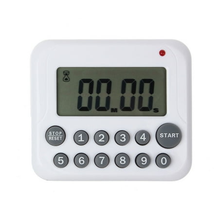 QAZXD Kitchen Utensils Timer Digital Large LCD Kitchen Cooking Count Down Up Clock 99 Minute(Buy 2 Get 1 Free)
QAZXD Kitchen Utensils Timer Digital Large LCD Kitchen Cooking Count Down Up Clock 99 Minute(Buy 2 Get 1 Free)