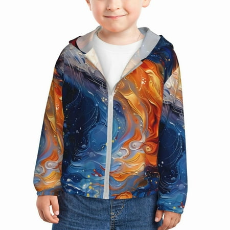 Junzan Galactic Dog Swirls Art for Kids Sun Protection Hoodie Boys Rash Guard with UPF 50+ Sun Protection Summer Jacket Long Sleeve Fishing Hiking Sun Shirt-18 Months
Junzan Galactic Dog Swirls Art for Kids Sun Protection Hoodie Boys Rash Guard with UPF 50+ Sun Protection Summer Jacket Long Sleeve Fishing Hiking Sun Shirt-18 Months