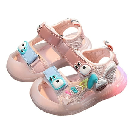 HIBRO Boy Shoe Boys Summer Shoes Size 12 Toddler Kids Baby Girls Boys Sandals Girls Shoes Soft Sole Colorful Bright Light Baotou Sandals Non Slip Sandals
HIBRO Boy Shoe Boys Summer Shoes Size 12 Toddler Kids Baby Girls Boys Sandals Girls Shoes Soft Sole Colorful Bright Light Baotou Sandals Non Slip Sandals