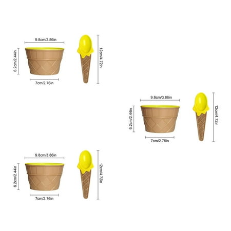 3Pcs Kids Ice Cream Cup Dessert Ice Cream Pp Bowl With Spoon Dinnerware Tableware
3Pcs Kids Ice Cream Cup Dessert Ice Cream Pp Bowl With Spoon Dinnerware Tableware