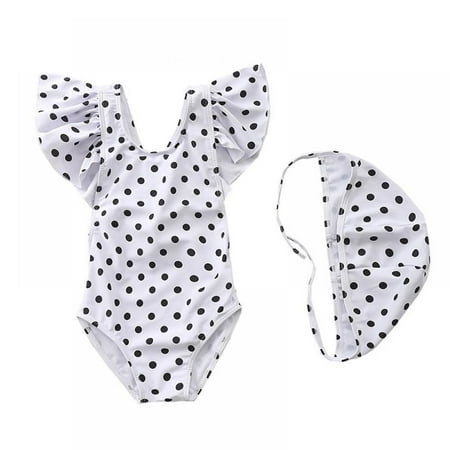 BULLPIANO Toddler Baby Girl Swimsuit Beach Wear Infant Girls One Piece Ruffle Bathing Suit with Hat 1-7 Years
BULLPIANO Toddler Baby Girl Swimsuit Beach Wear Infant Girls One Piece Ruffle Bathing Suit with Hat 1-7 Years