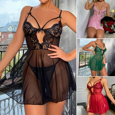 Hopeup 2Pcs/Set Deep V-Neck Backless Hollow Out Sleepwear Thong Set Bowknot Decor Lace Patchwork Sling Sleepwear Thong Set Ladies Clothing
Hopeup 2Pcs/Set Deep V-Neck Backless Hollow Out Sleepwear Thong Set Bowknot Decor Lace Patchwork Sling Sleepwear Thong Set Ladies Clothing