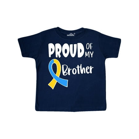 Inktastic Proud of my Brother Down Syndrome Awareness Gift Toddler Boy or Toddler Girl T-Shirt
Inktastic Proud of my Brother Down Syndrome Awareness Gift Toddler Boy or Toddler Girl T-Shirt