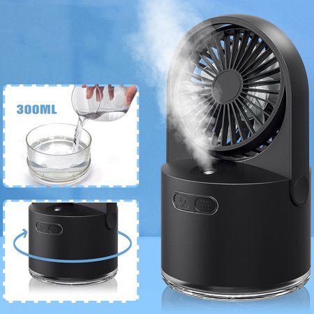 Table Misting Fan Rechargeable Air Conditioner Fan with 2000mAh Battery and 3 Speed Adjustable Angle Air Cooler Fan Humidifier Colorful Night Light for Home Bedroom Office
Table Misting Fan Rechargeable Air Conditioner Fan with 2000mAh Battery and 3 Speed Adjustable Angle Air Cooler Fan Humidifier Colorful Night Light for Home Bedroom Office