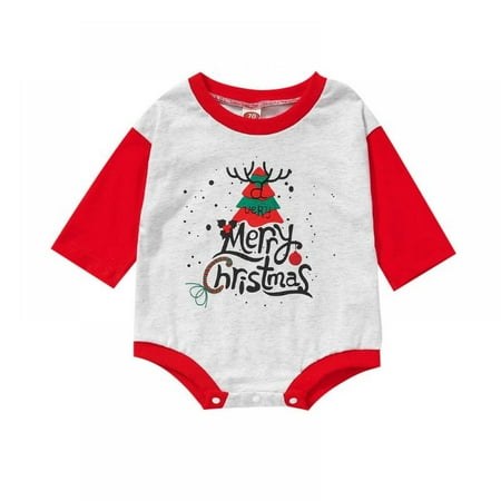 LOVEBAY Newborn Baby Girls Boys Christmas Outfits Long Sleeve Baby Romper Bodysuit Pullover Baby Christmas Romper Xmas Outfit
LOVEBAY Newborn Baby Girls Boys Christmas Outfits Long Sleeve Baby Romper Bodysuit Pullover Baby Christmas Romper Xmas Outfit