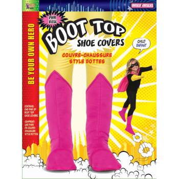CHILD HERO BOOT TOPS - PINK