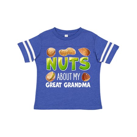 Inktastic Nuts About My Great Grandma Peanut Almond Pistachio Gift Toddler Boy or Toddler Girl T-Shirt
Inktastic Nuts About My Great Grandma Peanut Almond Pistachio Gift Toddler Boy or Toddler Girl T-Shirt