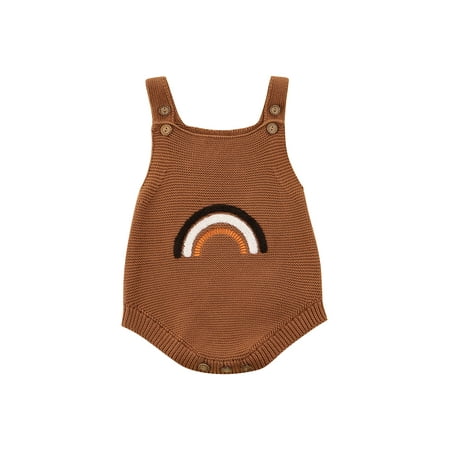 Binpure Baby Knitting Romper Sleeveless Square Collar Cartoon Rainbow Boy Girl Bodysuit
Binpure Baby Knitting Romper Sleeveless Square Collar Cartoon Rainbow Boy Girl Bodysuit