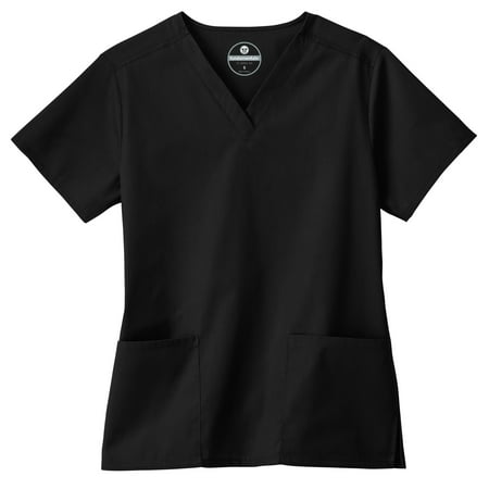 Fundamentals Womens 2 Pocket Scrub Top Style 14700