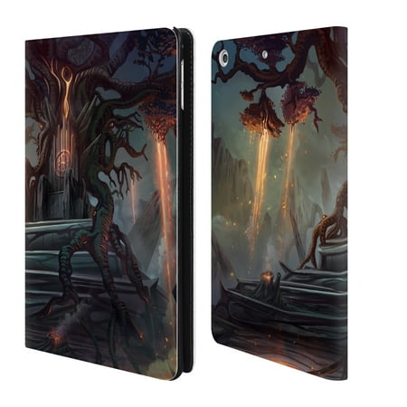 OFFICIAL ALYN SPILLER ENVIRONMENT ART LEATHER BOOK WALLET CASE COVER FOR APPLE IPAD