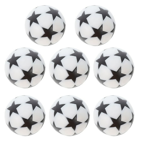 8Pcs Black White Five-star Table Small Football Desktop Football Machine Soccer Toys
8Pcs Black White Five-star Table Small Football Desktop Football Machine Soccer Toys