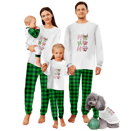 Holiday Family Matching Christmas Pajamas Sleepwear Set Christmas Buffalo Plaid Stripe Print Sizes for Adult-Kids-Baby-Pet 2-Piece Top and Pants Bodysuits Unisex Pajamas Sets
Holiday Family Matching Christmas Pajamas Sleepwear Set Christmas Buffalo Plaid Stripe Print Sizes for Adult-Kids-Baby-Pet 2-Piece Top and Pants Bodysuits Unisex Pajamas Sets