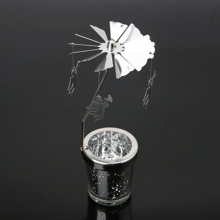 OOKWE Rotary Spinning Tealight Candle Metal Tea Light Holder Carousel Home Decoration
OOKWE Rotary Spinning Tealight Candle Metal Tea Light Holder Carousel Home Decoration