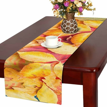 MKHERT Autumn Leaves Table Runner For Wedding Party Decoration Kitchen Decor Decoration 14x72 inch
MKHERT Autumn Leaves Table Runner For Wedding Party Decoration Kitchen Decor Decoration 14x72 inch