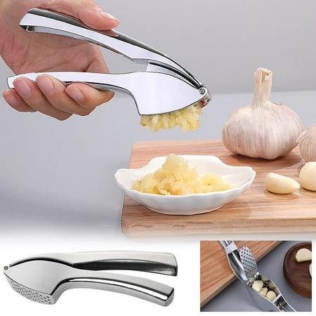 Nhthy Alloy Manual Garlic Press for Efficient Mincing Kitchen Essential - Alloy Garlic Masher Durable and Easy-Clean Garlic Press Tool Ergonomic Alloy Garlic Mincer for Home Cooks A
Nhthy Alloy Manual Garlic Press for Efficient Mincing Kitchen Essential - Alloy Garlic Masher Durable and Easy-Clean Garlic Press Tool Ergonomic Alloy Garlic Mincer for Home Cooks A