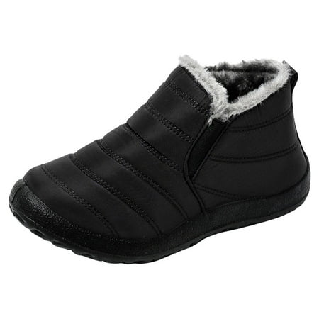 KaLI_store Womens Boots Womens Winter Snow Boots Insulated Outdoor Hiking Shoes Warm Boots Black 8
KaLI_store Womens Boots Womens Winter Snow Boots Insulated Outdoor Hiking Shoes Warm Boots Black 8