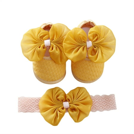 Ma&Baby Newborn Baby Shoes Baby First Walkers Princess Soft Sole Non-slip Crib Shoes+Hairband
Ma&Baby Newborn Baby Shoes Baby First Walkers Princess Soft Sole Non-slip Crib Shoes+Hairband