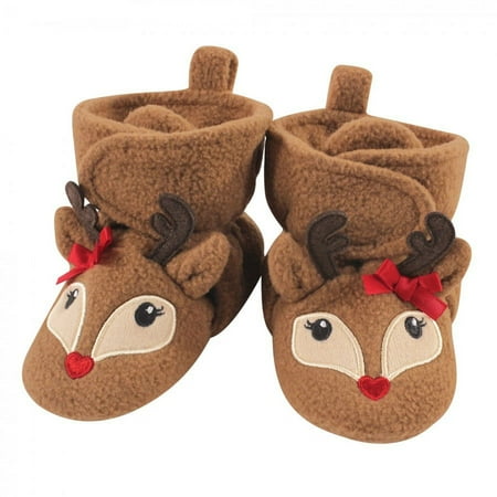 Hudson Baby Infant and Toddler Girl Cozy Fleece Booties Girl Reindeer 12-18 Months
Hudson Baby Infant and Toddler Girl Cozy Fleece Booties Girl Reindeer 12-18 Months