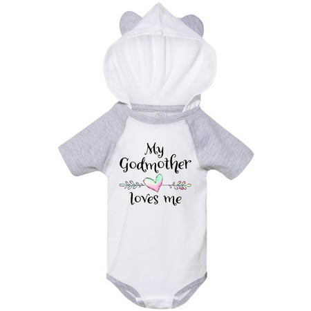 Inktastic My Godmother Loves Me- Heart Godchild Gift Baby Boy or Baby Girl Bodysuit
Inktastic My Godmother Loves Me- Heart Godchild Gift Baby Boy or Baby Girl Bodysuit